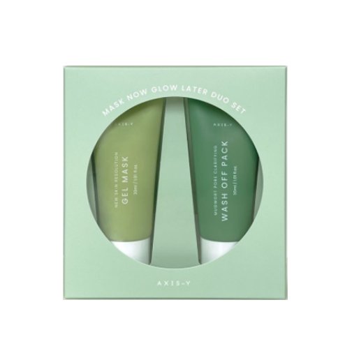 AXIS-Y Mask Now Glow Later Duo Set - BESTSKINWITHIN