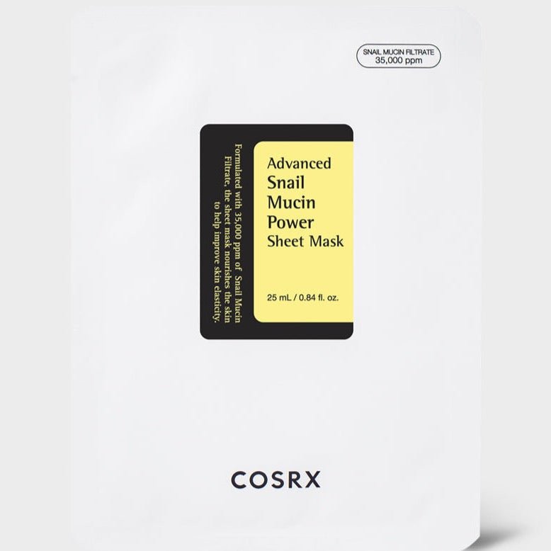 COSRX Advanced Snail Mucin Power Sheet Mask - BESTSKINWITHIN