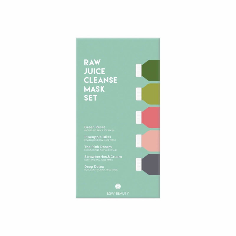ESW Beauty - Raw Juice Cleanse Mask Set - BESTSKINWITHIN