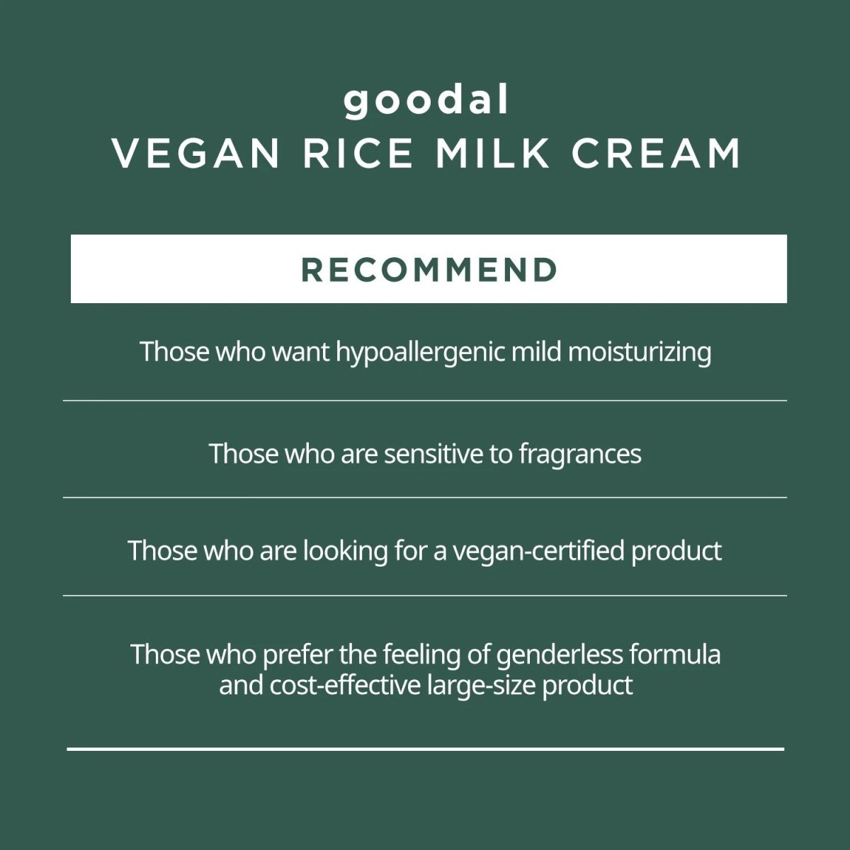 GOODAL Vegan Rice Milk Moisturizing Toner - BESTSKINWITHIN