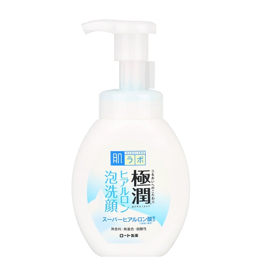 HADA LABO Gokujyun Foaming Wash 160ml - BESTSKINWITHIN