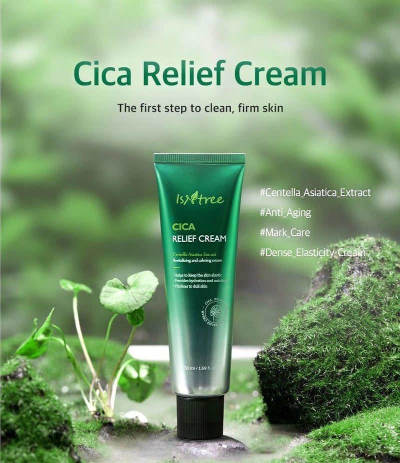 ISNTREE Cica Relief Cream - BESTSKINWITHIN