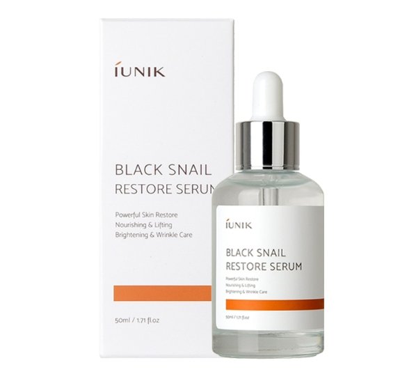 IUNIK Black Snail Restore Serum - BESTSKINWITHIN