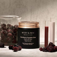 MARY&MAY Blackberry Glow Wash Off Pack - BESTSKINWITHIN