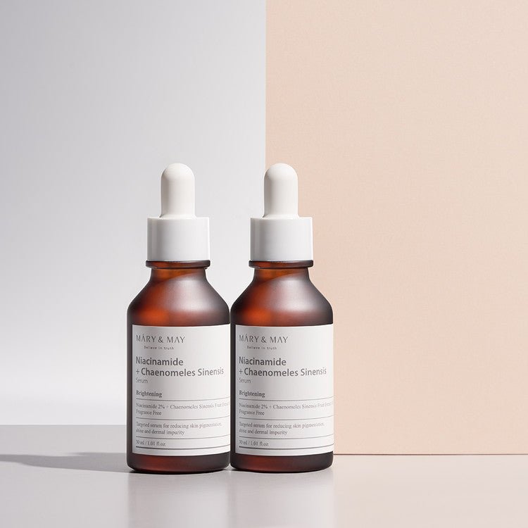 MARY&MAY Niacinamide + Chaenomeles Sinensis Serum - BESTSKINWITHIN