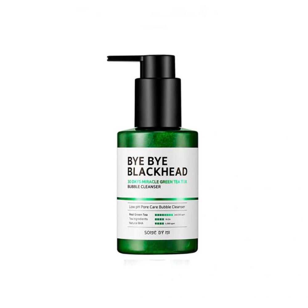 SOME BY MI Bye Bye Blackhead 30 Days Miracle Green Tea Too Bubble Cleanser - BESTSKINWITHIN